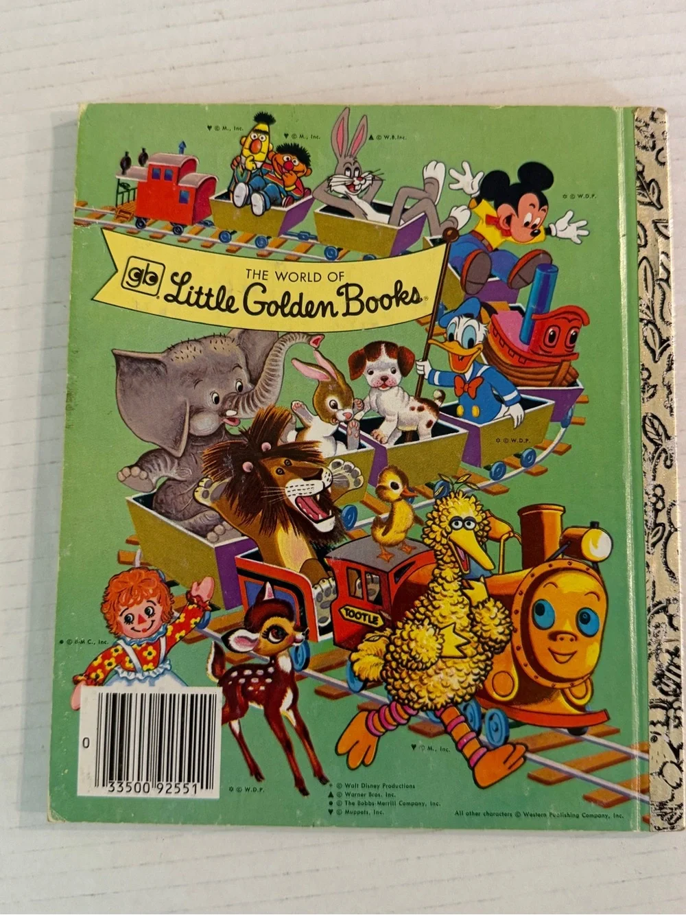 Vintage Lot of 6 Little Golden Books